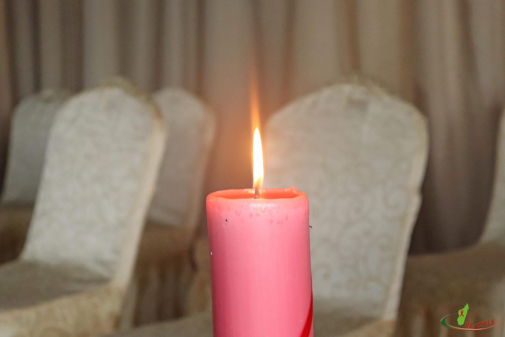 The day was closed with a candlelight moment in memory of the victims of HIV and AIDS